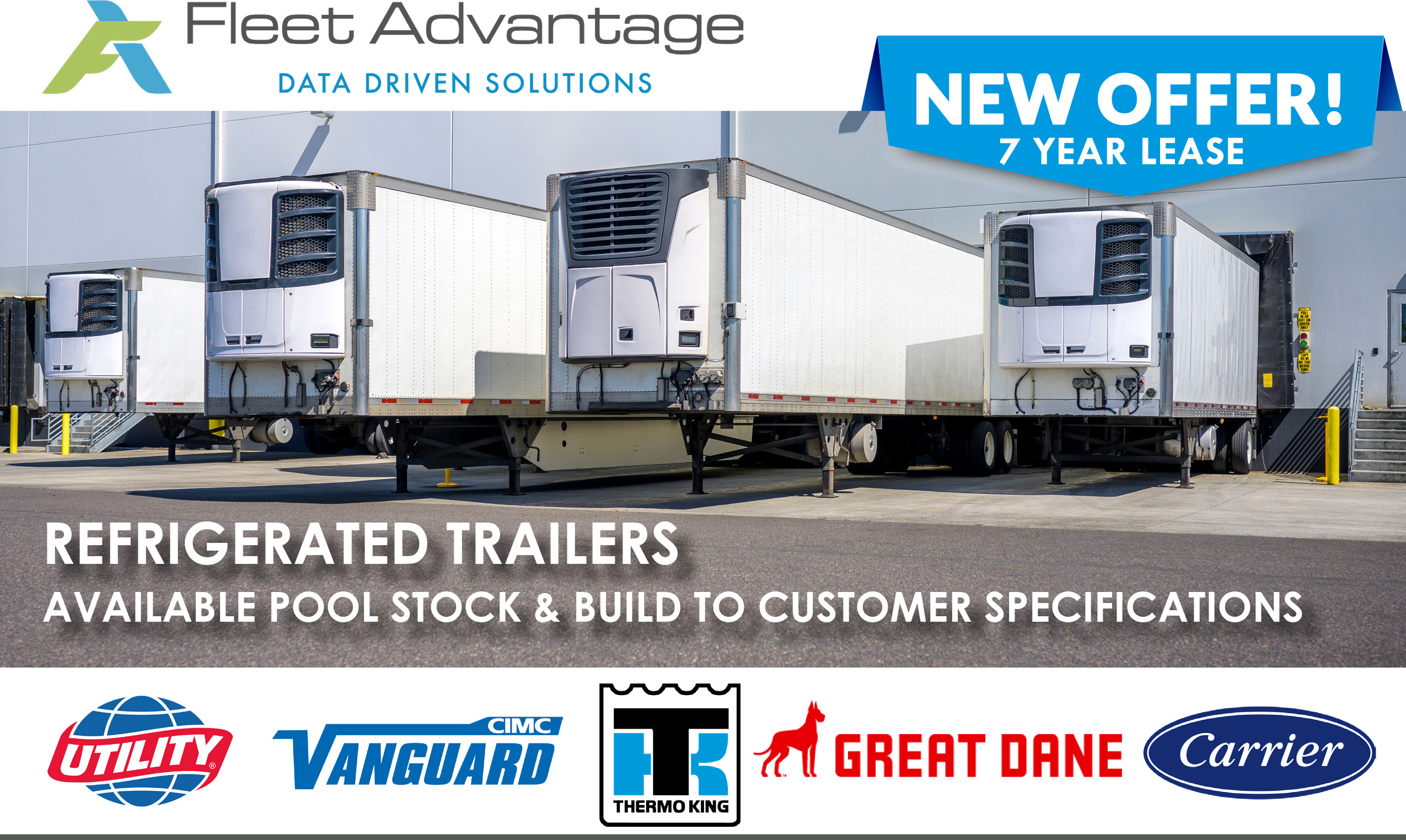 Fleet Advantage's inventory of new Reefer Trailers available at competitive prices.